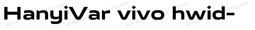 HanyiVar vivo hwid字体转换